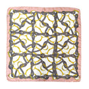 WLQS540 Horseshoe Motif Print Square Scarf - MiMi Wholesale