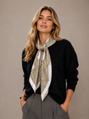 WLQS564 Maze Print Square Scarf - MiMi Wholesale