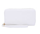 WU0012 Ava Double Zip-Around Wallet Wristlet - MiMi Wholesale