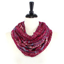 XP8 - P Zebra Print Infinity Scarf - MiMi Wholesale