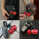 YAK510021 Cherry Keychain/Bag Charm - MiMi Wholesale