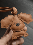 YAK510022 Puppy Keychain/Bag Charm - MiMi Wholesale