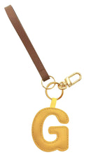 YAK510030 Alphabet Keychain/Bag Charm - MiMi Wholesale