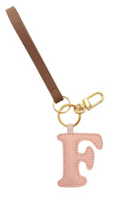 YAK510030 Alphabet Keychain/Bag Charm - MiMi Wholesale