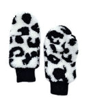 YGM120004 Leopard Teddy Pop - Top Mittens - MiMi Wholesale