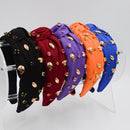 YHE0016 Football Charm Gameday Headband - MiMi Wholesale