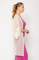 ZLC310142 Marley Crochet Cardigan - MiMi Wholesale