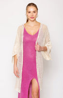 ZLC310142 Marley Crochet Cardigan - MiMi Wholesale