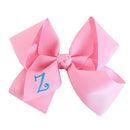 12 Pack Monogrammable Hair Bows - MiMi Wholesale