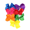 12 Pack Monogrammable Hair Bows - MiMi Wholesale