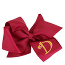 12 Pack Monogrammable Hair Bows - MiMi Wholesale