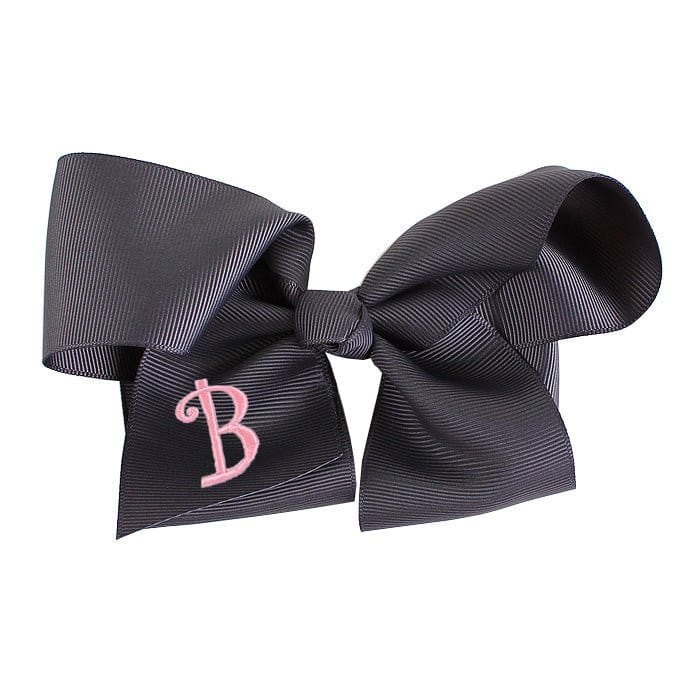 12 Pack Monogrammable Hair Bows - MiMi Wholesale