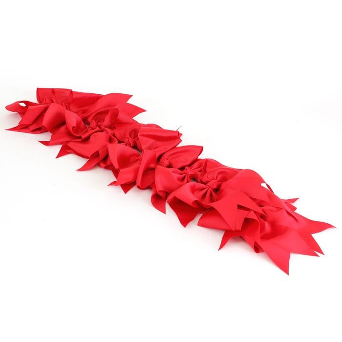 12 Pieces Tail Hair Bow - MiMi Wholesale