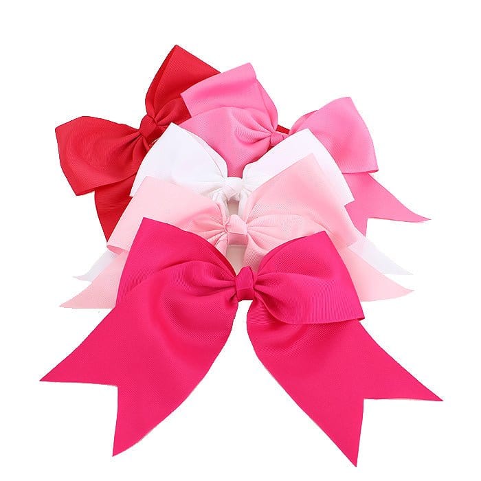 12 Pieces Tail Hair Bow - MiMi Wholesale