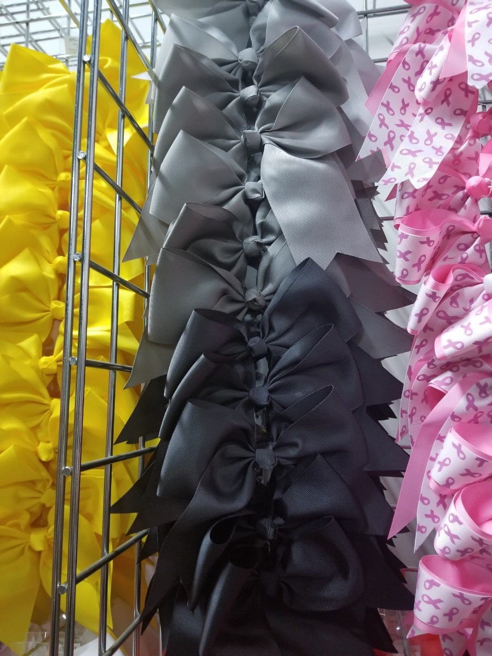 12 Pieces Tail Hair Bow - MiMi Wholesale