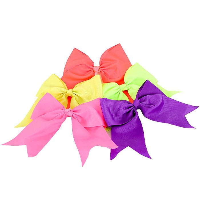 12 Pieces Tail Hair Bow - MiMi Wholesale
