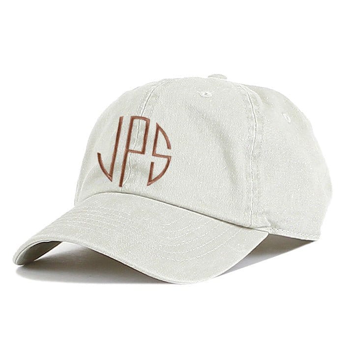 1201 MONOGRAMMABLE COTTON CAP - MiMi Wholesale
