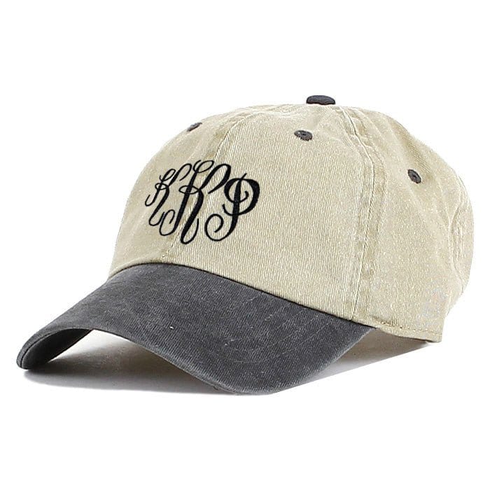 1201 MONOGRAMMABLE COTTON CAP - MiMi Wholesale