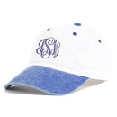 1201 MONOGRAMMABLE COTTON CAP - MiMi Wholesale