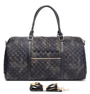 201980 Quilted Nylon Duffel Bag - MiMi Wholesale