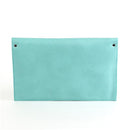 6024(BK) Seersucker Leather Top Envelope Clutch for Monogram - MiMi Wholesale