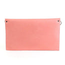 6024(BK) Seersucker Leather Top Envelope Clutch for Monogram - MiMi Wholesale