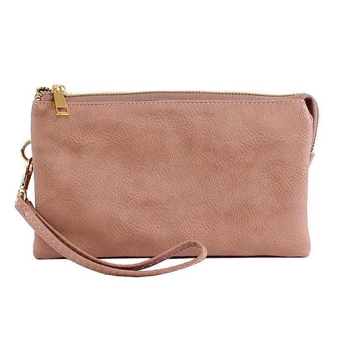 7013 Monogrammable Three Compartments Crossbody Bag - MiMi Wholesale
