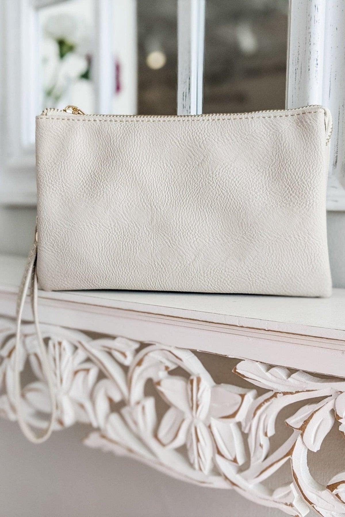 7013 Monogrammable Three Compartments Crossbody Bag - MiMi Wholesale
