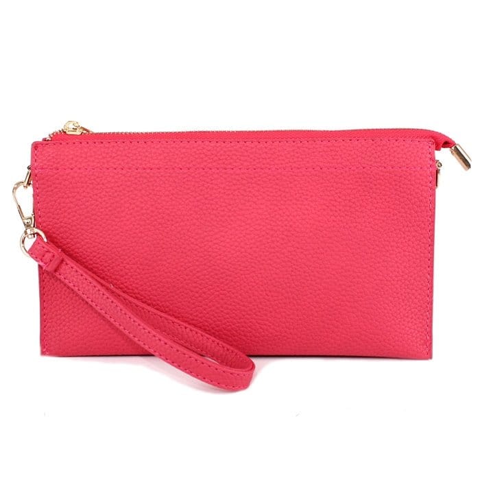 7070 Jaylene Three Compartments Crossbody Bag - MiMi Wholesale
