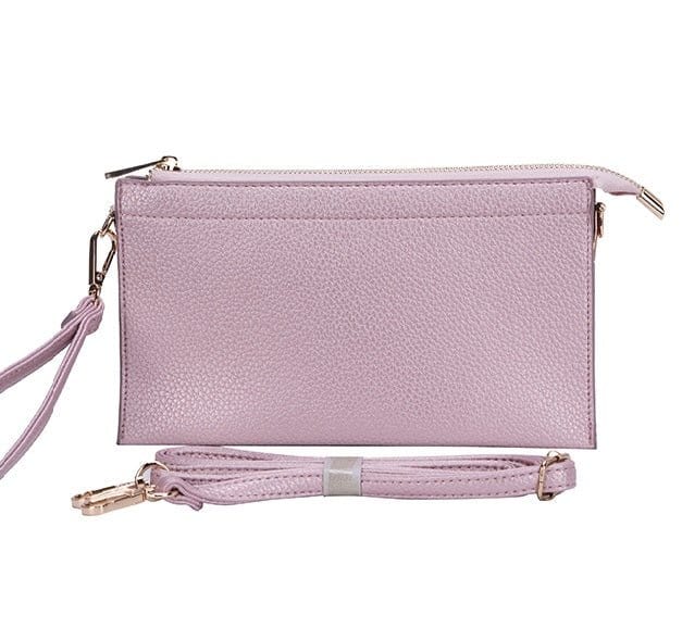 7070 Jaylene Three Compartments Crossbody Bag - MiMi Wholesale