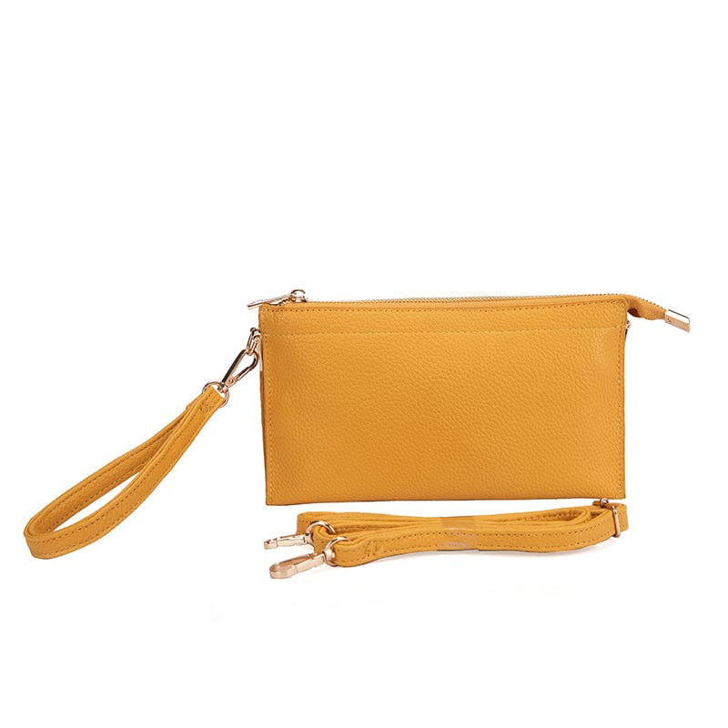 7070 Jaylene Three Compartments Crossbody Bag - MiMi Wholesale