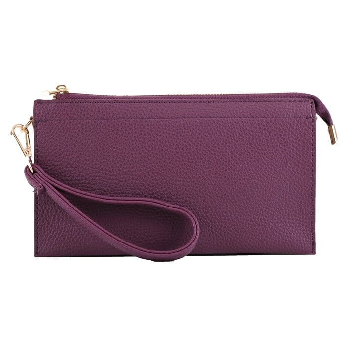 7070 Jaylene Three Compartments Crossbody Bag - MiMi Wholesale