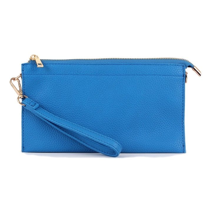7070 Jaylene Three Compartments Crossbody Bag - MiMi Wholesale