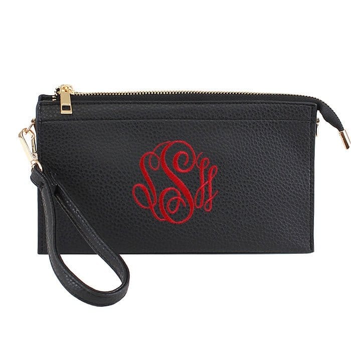 7070 Jaylene Three Compartments Crossbody Bag - MiMi Wholesale