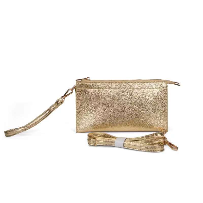 7070 Jaylene Three Compartments Crossbody Bag - MiMi Wholesale