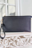 7070 Jaylene Three Compartments Crossbody Bag - MiMi Wholesale