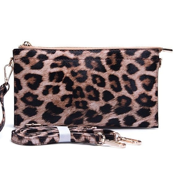 7070 Jaylene Three Compartments Crossbody Bag - MiMi Wholesale