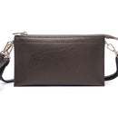 7070 Jaylene Three Compartments Crossbody Bag - MiMi Wholesale
