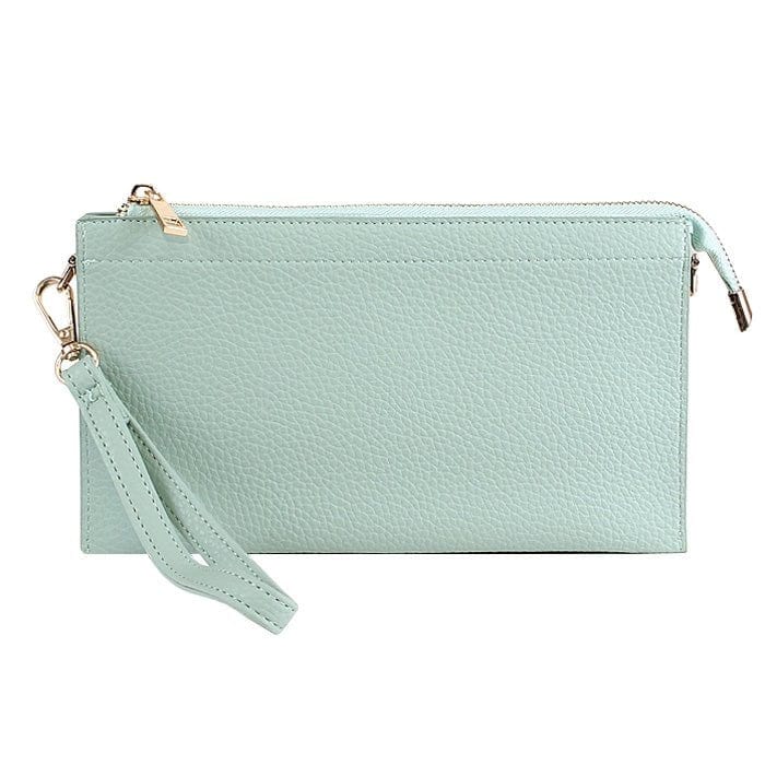 7070 Jaylene Three Compartments Crossbody Bag - MiMi Wholesale