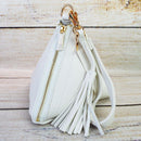 7092 Pyramid Wristlet w/ Tassel Keychain - MiMi Wholesale