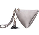 7092 Pyramid Wristlet w/ Tassel Keychain - MiMi Wholesale