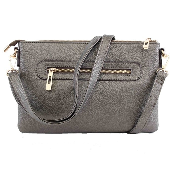 8623 Ellen Three Compartment Wristlet Fashion Clutch/Crossbody - MiMi Wholesale