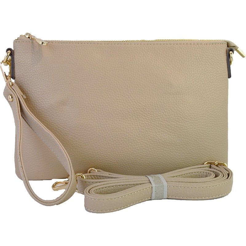 8623 Ellen Three Compartment Wristlet Fashion Clutch/Crossbody - MiMi Wholesale