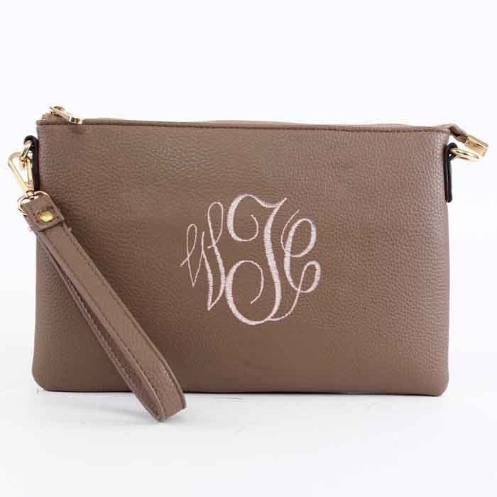 8623 Ellen Three Compartment Wristlet Fashion Clutch/Crossbody - MiMi Wholesale