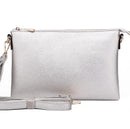 8623 Ellen Three Compartment Wristlet Fashion Clutch/Crossbody - MiMi Wholesale