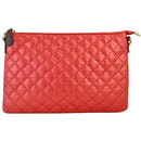 8627 Monogrammable Quilted Zipper Pouch Wristlet Fashion Clutch/Crossbody - MiMi Wholesale