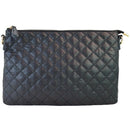 8627 Monogrammable Quilted Zipper Pouch Wristlet Fashion Clutch/Crossbody - MiMi Wholesale