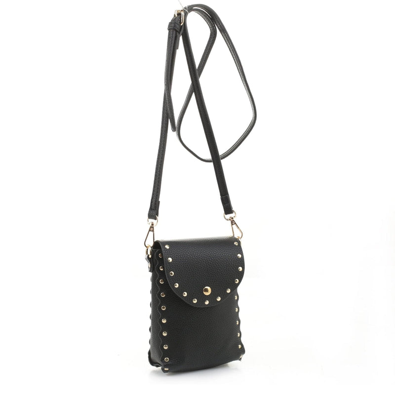 87411 Jaime Studded Mini Crossbody - MiMi Wholesale