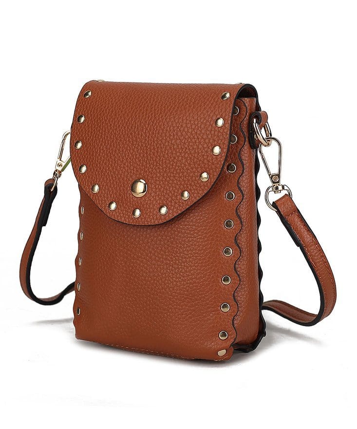 87411 Jaime Studded Mini Crossbody - MiMi Wholesale