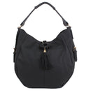 98714 Hobo Shoulder Bag With Tassel - MiMi Wholesale